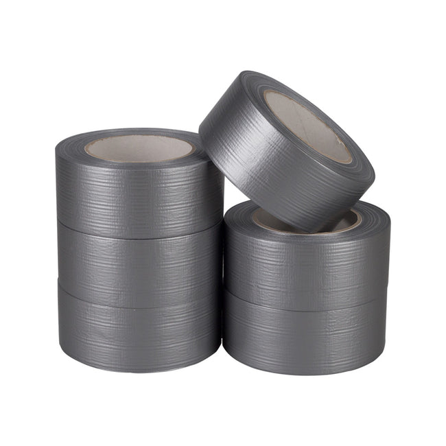 Klika -  Duct e zilvergrijs 50 mm x 50 meter | 6 stuks