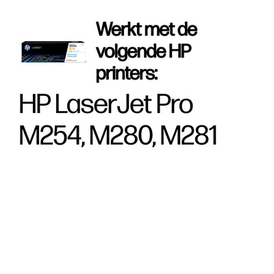 HP -  Originele 203A gele LaserJet tonercartridge