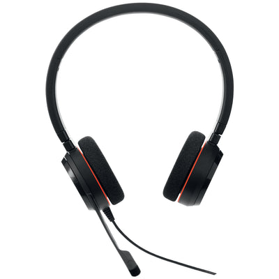JABRA -   Evolve 20 Headset Bedraad Hoofdband Kantoor/callcenter USB Type-C / USB Type-A Zwart