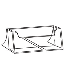 Klika - Plateau à brochures 1/3 A4 portrait paysage