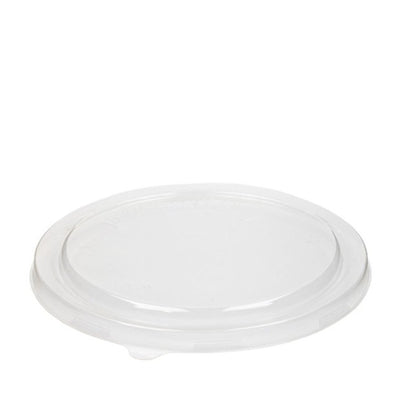 Walther design - couvercle pour Récipients à salade (bol) carton marron rond 15cm 50 pièces