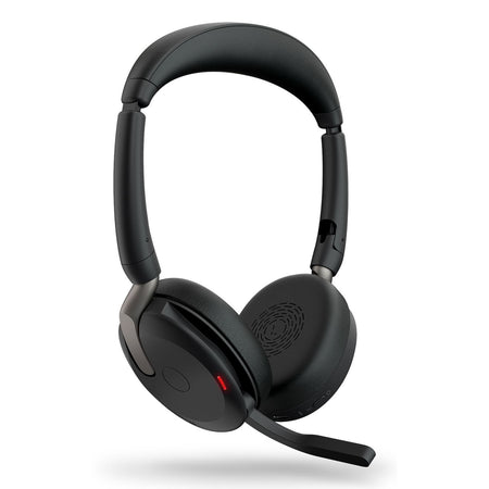 JABRA -   Evolve2 65 Flex Headset Bedraad en draadloos Hoofdband Kantoor/callcenter Bluetooth Zwart