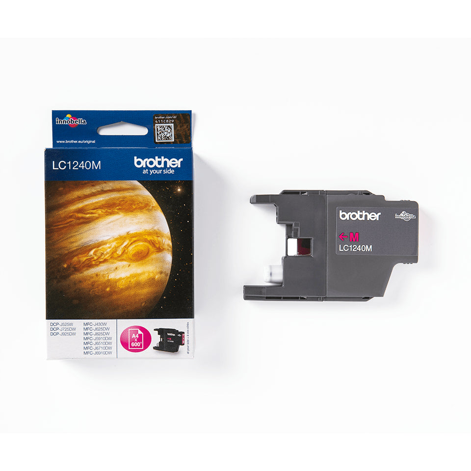 Brother - Cartouche d'encre LC-1240M rouge