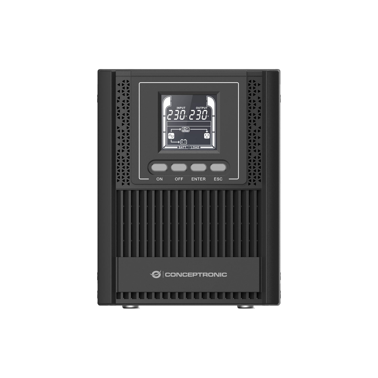CONCEPTRONIC -   ZEUS52ES1K UPS Dubbele conversie (online) 1 kVA 900 W 3 AC-uitgang(en)