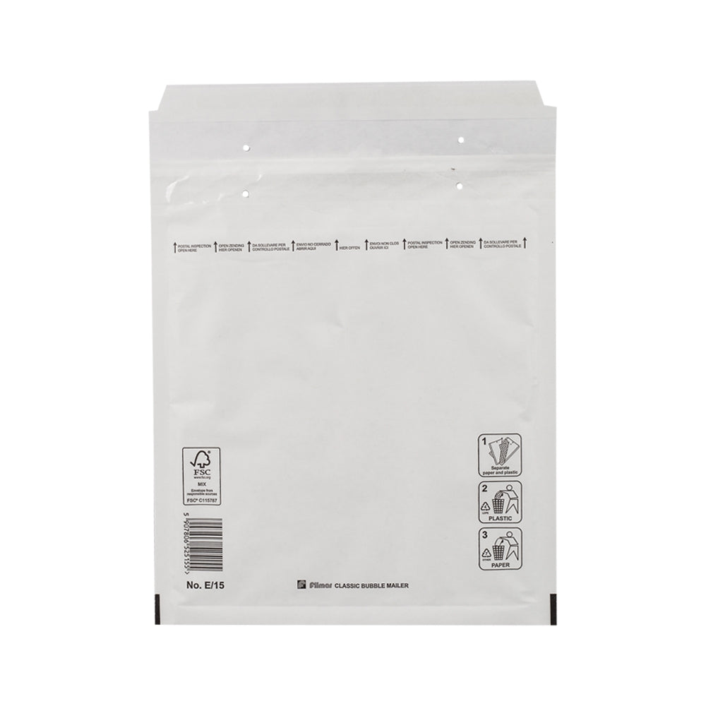 Klika -  Luchtkussen enveloppen wit 220 x 265 mm (e/15)