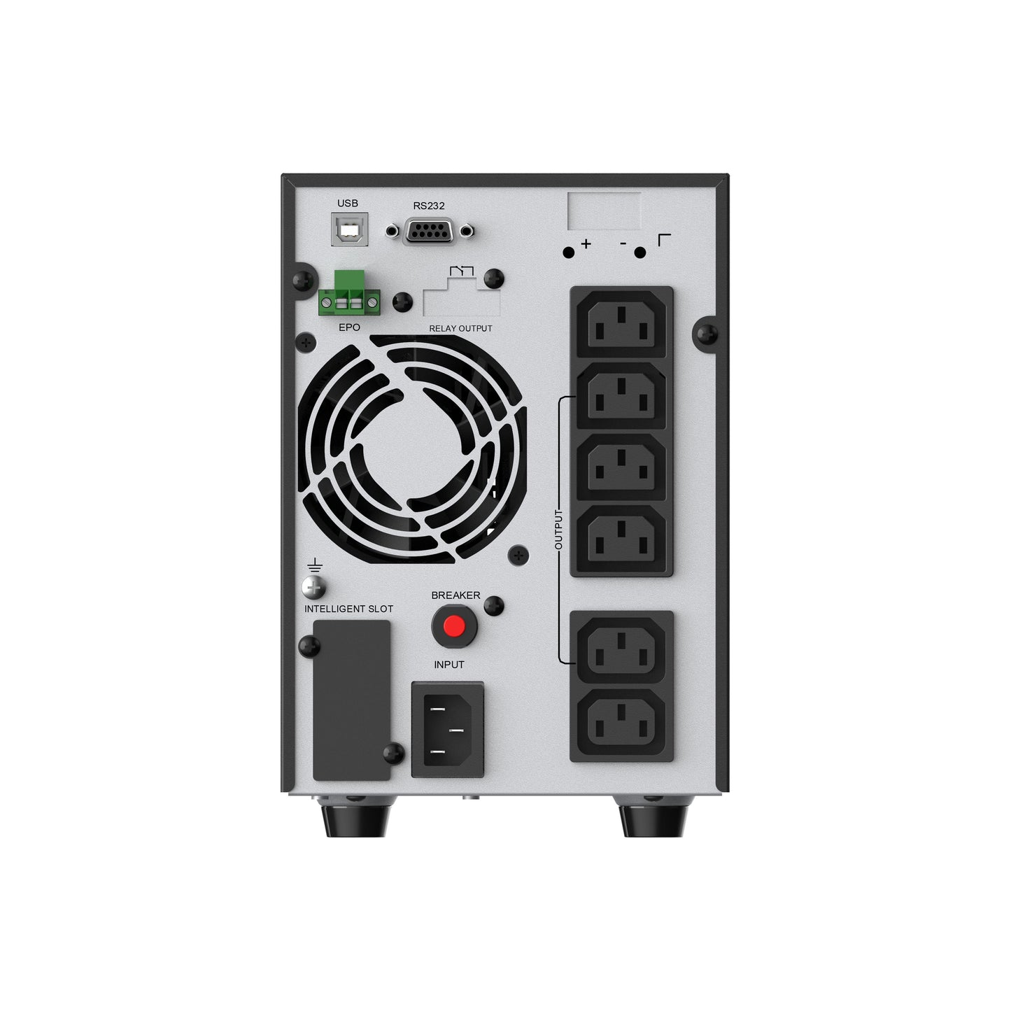 CONCEPTRONIC -   ZEUS52E2K UPS Dubbele conversie (online) 2 kVA 1800 W 6 AC-uitgang(en)