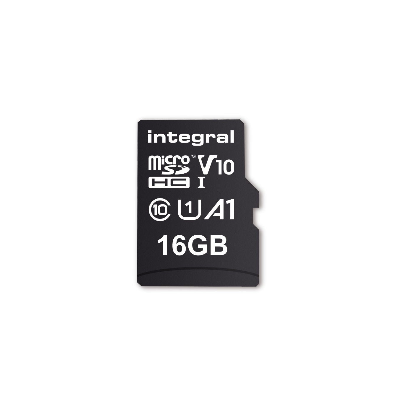 Intégral - Carte mémoire microSDHC V10 16 Go