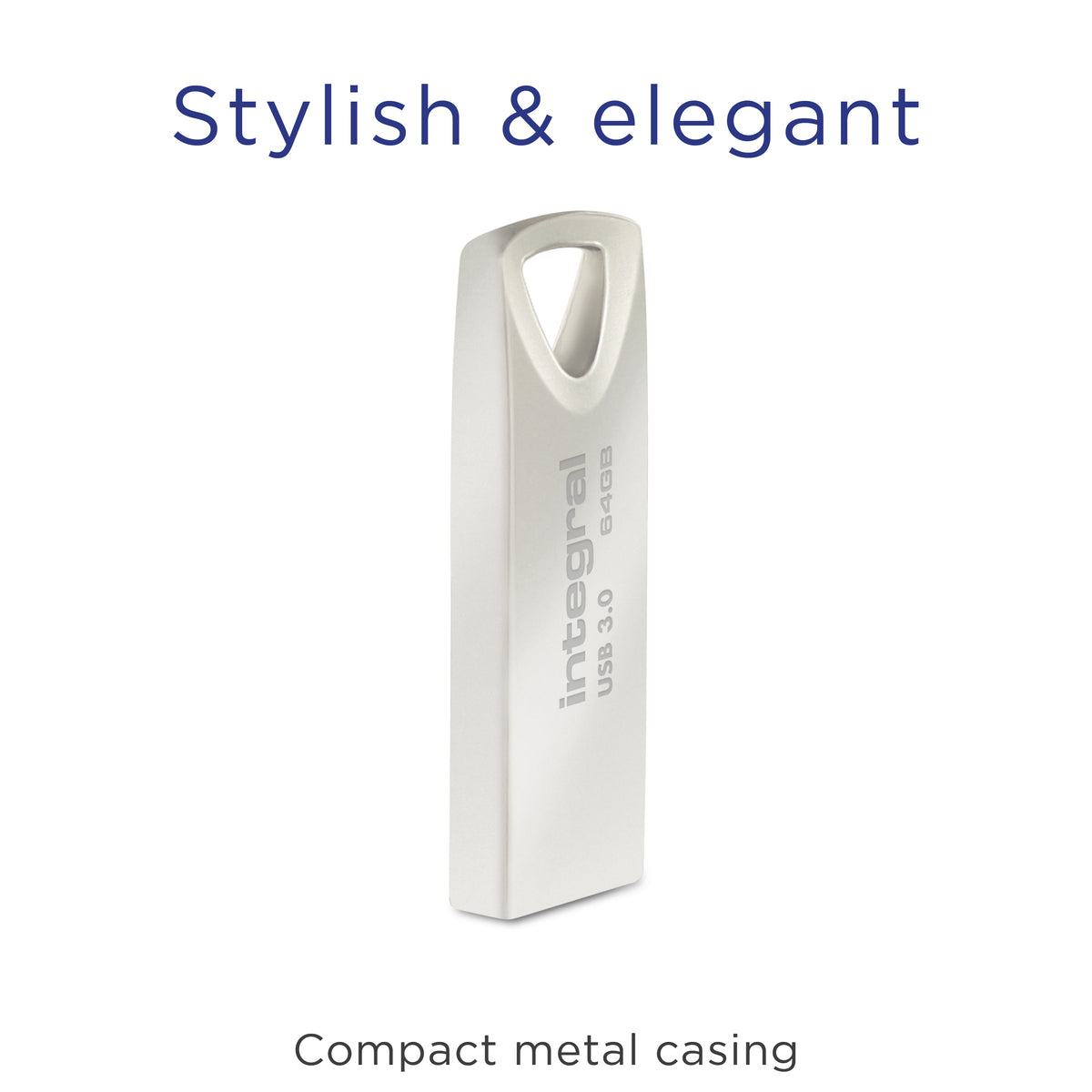 Integral -  INFD64GBARC3.0 USB flash drive 64 GB USB Type-A 3.2 Gen 1 (3.1 Gen 1) Zilver