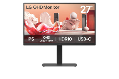 LG -   27BA75QB-B.AEU computer monitor 68,6 cm (27) 2560 x 1440 Pixels Wide Quad HD LED Zwart