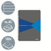 Leitz - Carnet de bureau a5 ligne 180 pages pages grises