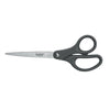 Leitz - ciseaux, pi 18 cm, droite et gauche, pointe pointue, titane, gris, blister de 1 pièce