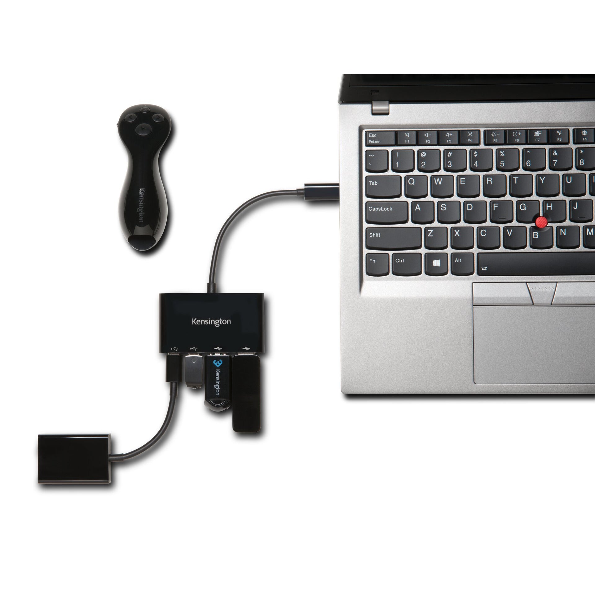 Kensington -  CH1000 USB-C 4-Port Hub
