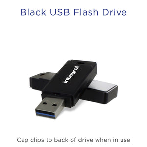 Integral -  INFD64GBBLK USB flash drive 64 GB USB Type-A 2.0 Zwart