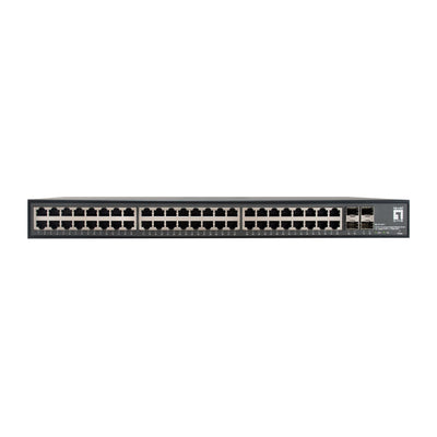 LEVEL ONE -  LevelOne GTU-5211 netwerk-switch Unmanaged Gigabit Ethernet (10/100/1000) Zwart