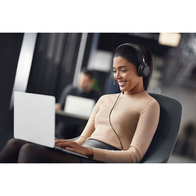 JABRA -   Evolve2 40 SE Headset Bedraad Hoofdband Oproepen/muziek USB Type-C / USB Type-A Zwart