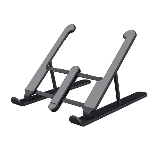Trust - Support pour ordinateur portable Primo, pliable, gris