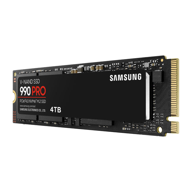 Samsung -  990 PRO 4 TB M.2 PCI s 4.0 NVMe V-NAND MLC