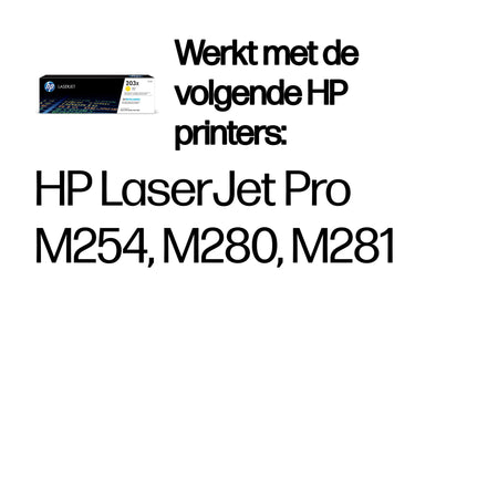 HP - Tonerkartusche cf542x 203x gelb