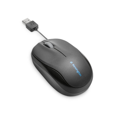 Kensington - Souris mobile rétractable Pro Fit, noire
