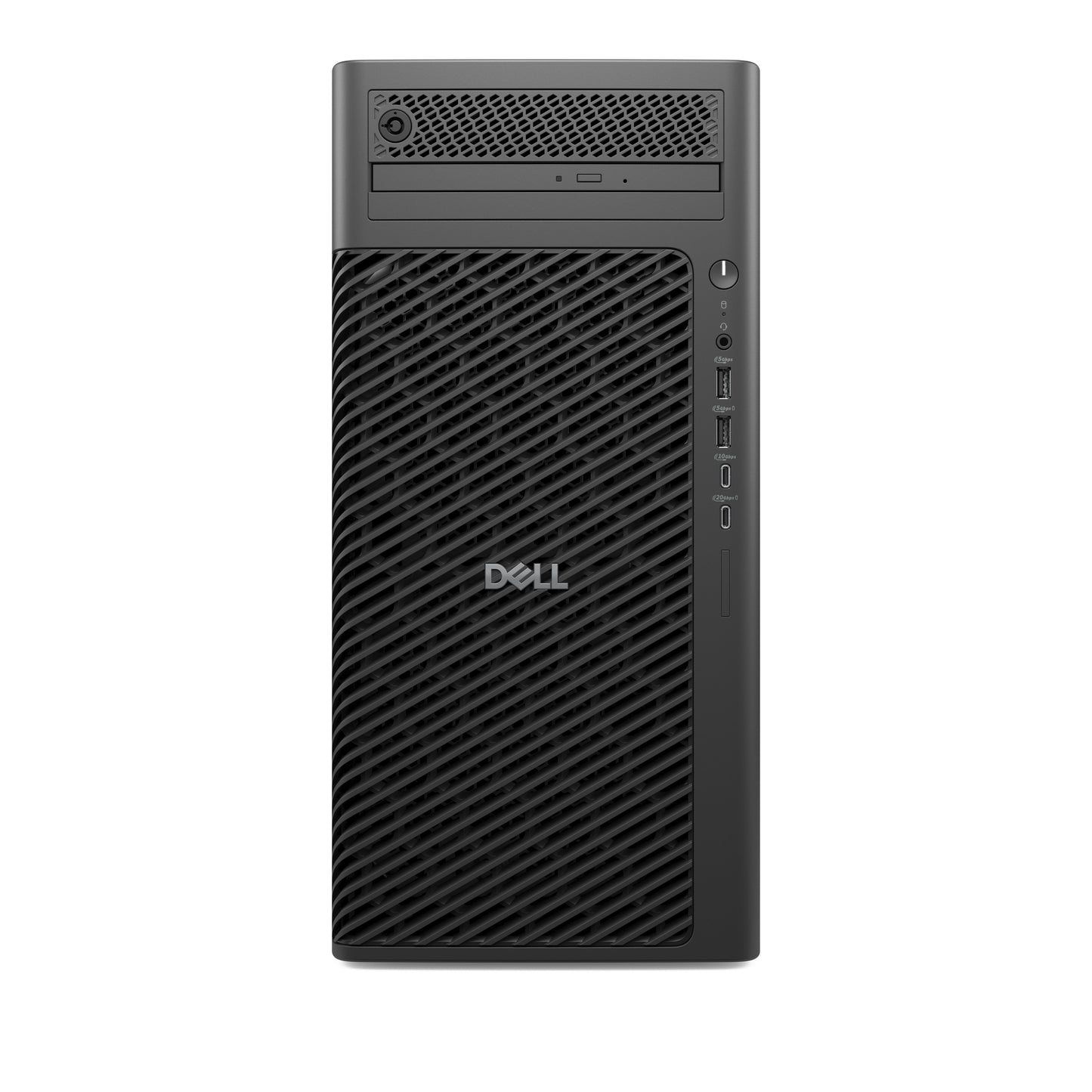 Dell -   Pro Max T2 FCT2250 Intel Core Ultra 9 285K 64 GB DDR5-SDRAM 1 TB SSD Windows 11 Pro Tower PC Zwart