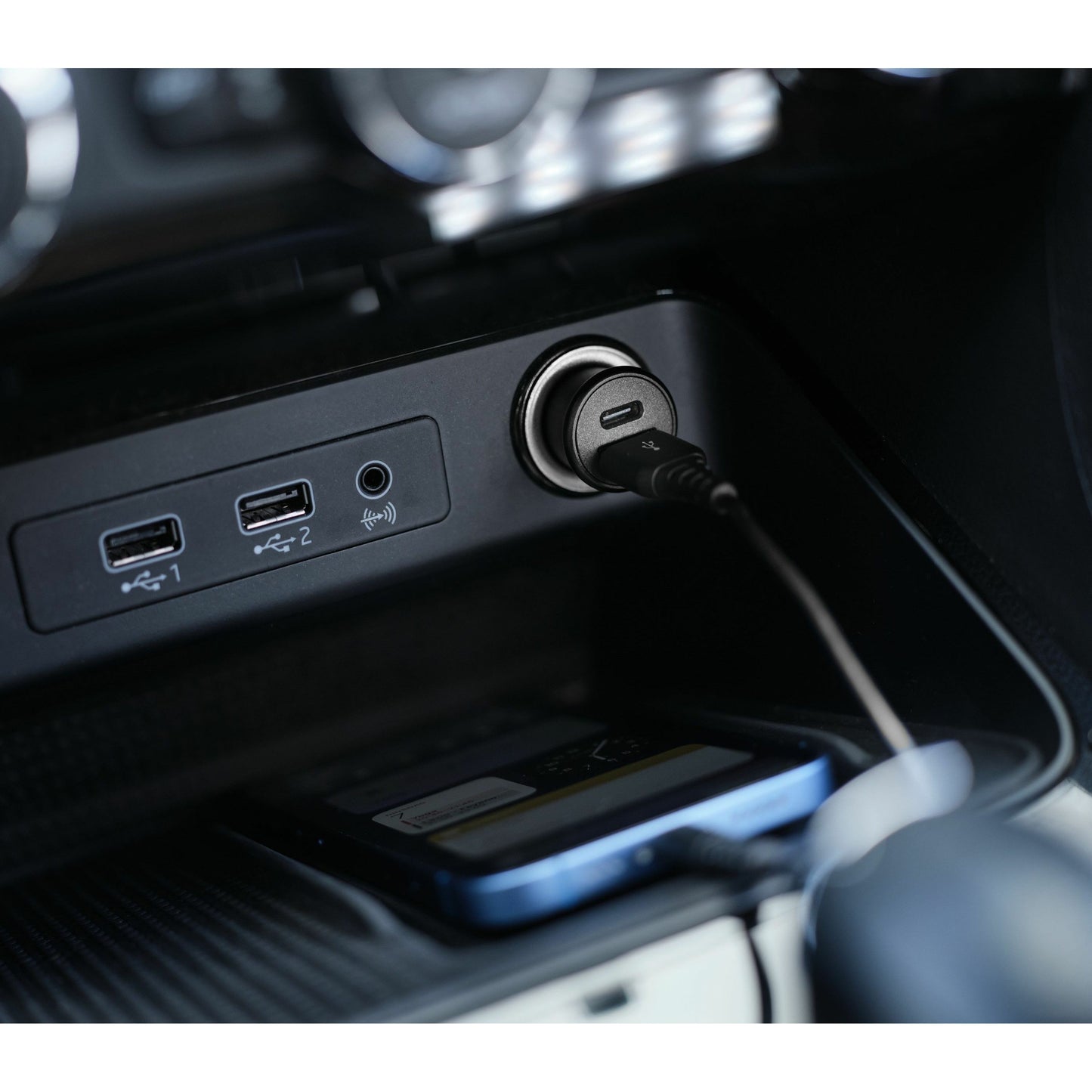 Trust - Chargeur de voiture rapide Maxo, 38 W, 1 x USB-A et 1 x USB-C