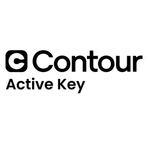 CHERRY -  Contour Design Active Key AK-4400 toetsenbord Kantoor USB Belgisch Wit
