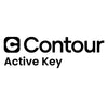 CHERRY -  Contour Design Active Key AK-4400 toetsenbord Kantoor USB Belgisch Wit