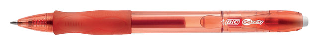 Bic - Gelschrijver bic gelocity m rood | 12 stuks