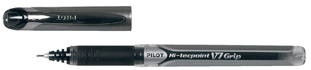 Pilote - Rollerpen Pilot Hi -tecpoint Grip V7 0,4 mm noir | 12 pièces