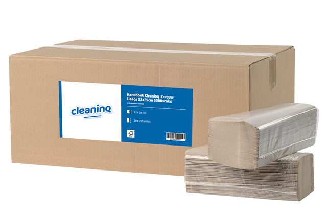 CleanInQ - Handtuch z - 1 Schicht 23x25 cm 5000 Stücke