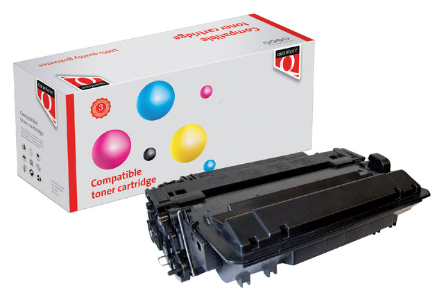 Quantore - Tonercartridge hp ce255xx 55xx zwart