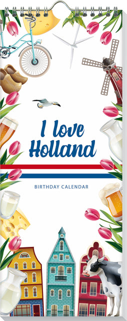 Interstat - Verjaardagskalender i love holland