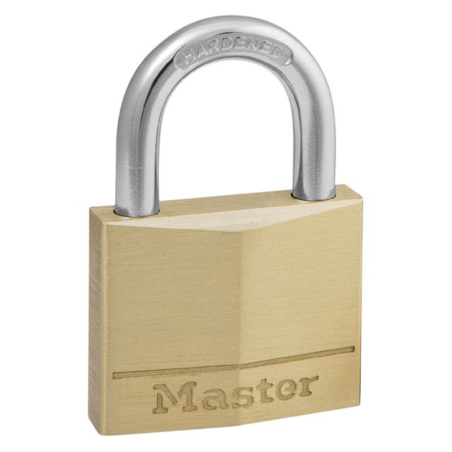 Master Lock - Messing hangslot 40mm