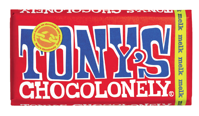 Tony's Chocolonely - Schokoladenbar, 180 g, Milch