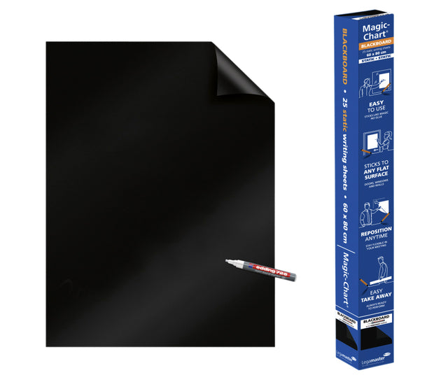 Legamaster - Magic -Chart Whiteboard 60x80cm noir