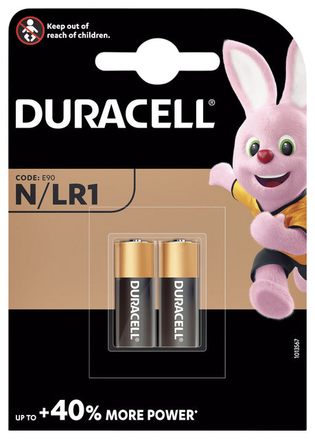 Duracell - batterijen y MN9100, blister van 2 stuks