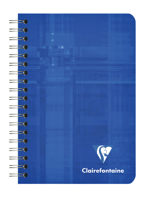 Clairefontaine - Notitieboek clairefontaine 95x140 5x5 100blz ass | 10 stuks