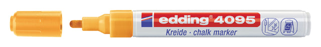 Edding - Krijtstift edding 4095 rond 2-3mm neon oranje | 10 stuks