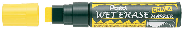 Pentel - Filt Stelzen SMW56 Kreidemarker Gelb 8-16mm | 12 Stücke