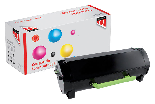 Quantore - Tonercartridge lexmark 50f0xa0 zwart