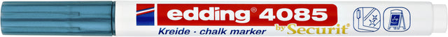 Edding - chalkstift edding par 4085 autour de 1 à 2 mm bleu métallique