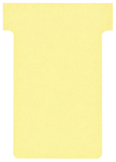 Nobo - T -Planboard Cards Index 2, Ft 85 x 60 mm, jaune