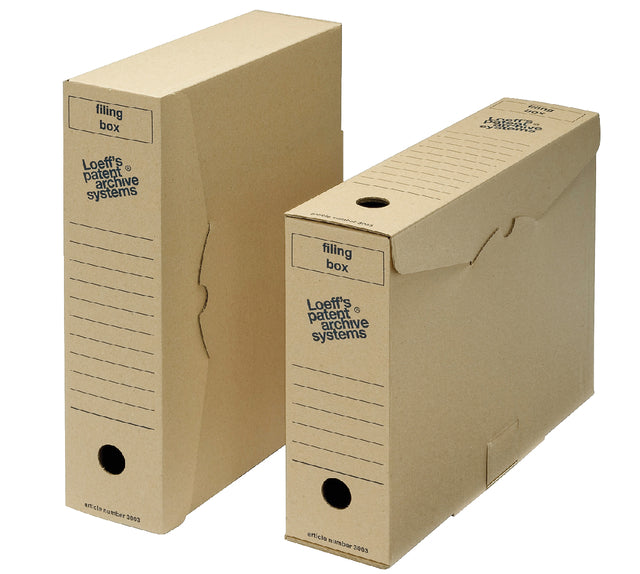 Loeff's - Archiefdoos loeff filing box 3003 345x250x80mm krt