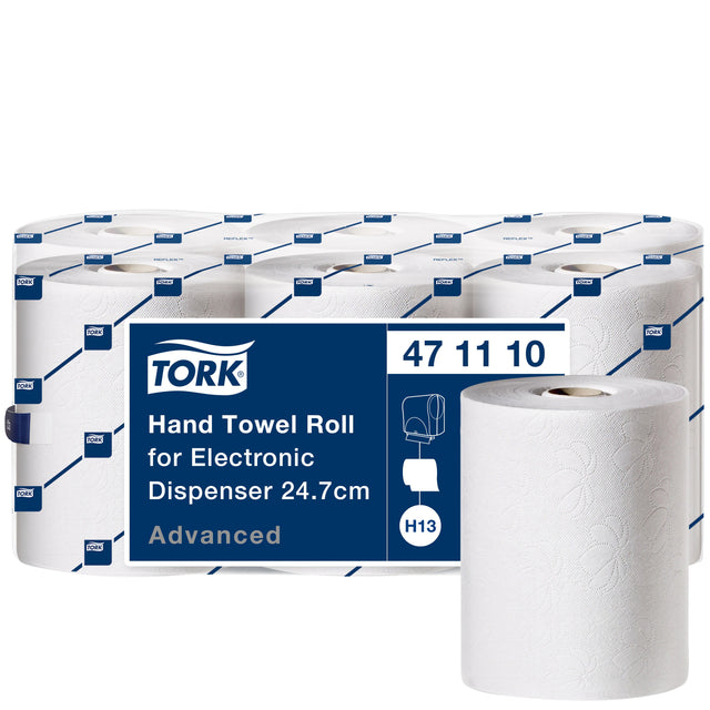 Tork - Roll à serviette H12 / H13 Advanced for Sensor Systems 2 -yer 143m blanc 471110