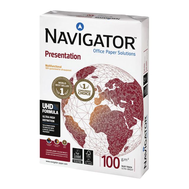 Navigator - Copier Présentation du papier A4 100gr blanc 500l