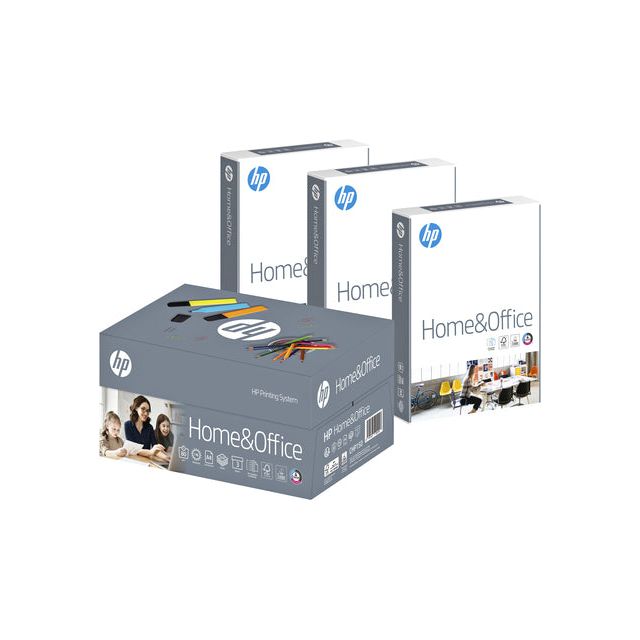 Kopieren Sie Papier HP Home Office A4 80GR White 3 Pack von 500vel