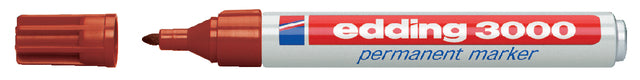 Edding - permanent marker 3000 bruin