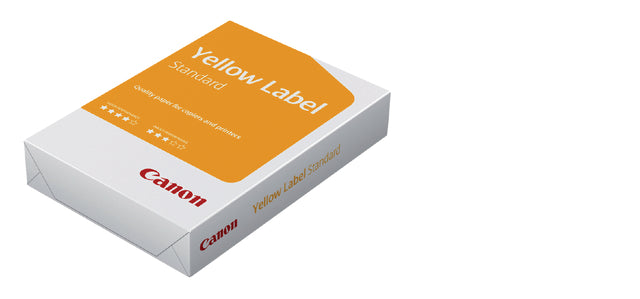 Canon - Papier gelbes Etikett A4 80GR White 500vel | 5 Stücke