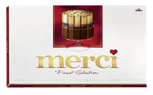 MERCI - Chocolate Finest Sélection 400gr | 8 pièces