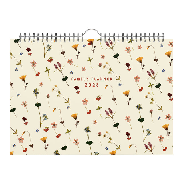 Lannoo - Familiekalender 310x220 flowers vanilla 58pag